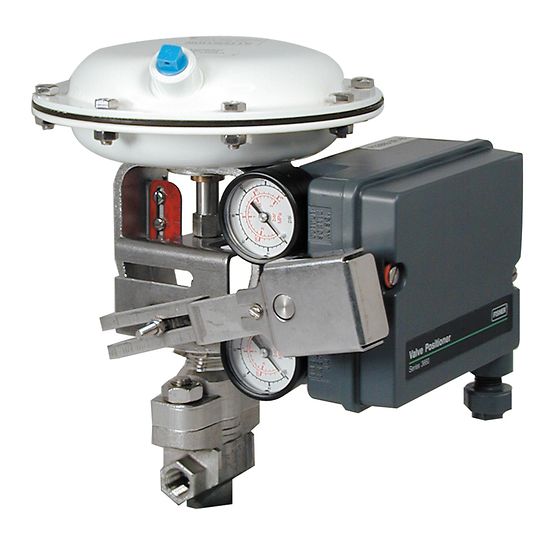 Fisher™ 3660 Pnömatik Tek Etkili Pozisyoner Fisher™ 3660 Pnömatik Tek Etkili Pozisyoner