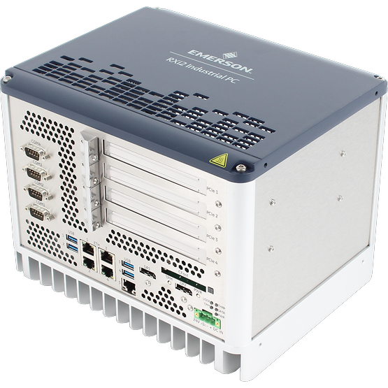 PACSystems™ RXi2 - UP Industrial PC PACSystems™ RXi2 - UP Industrial PC: Intel E3-1501Lv6 2.1GHz, 8GB ECC, 128GB SSD, 4 Slot, Windows 10 IoT, -40C to +70C