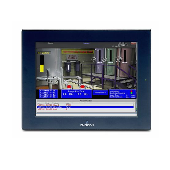 QuickPanel 6 screen with View and Control QuickPanel+ 6" screen with View and Control