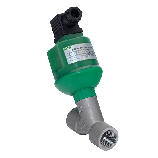 ASCO™ 290C Motorized Angle-Body Piston Valve